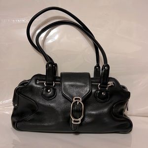 Cole Haan Black Leather Alexa F04  Purse